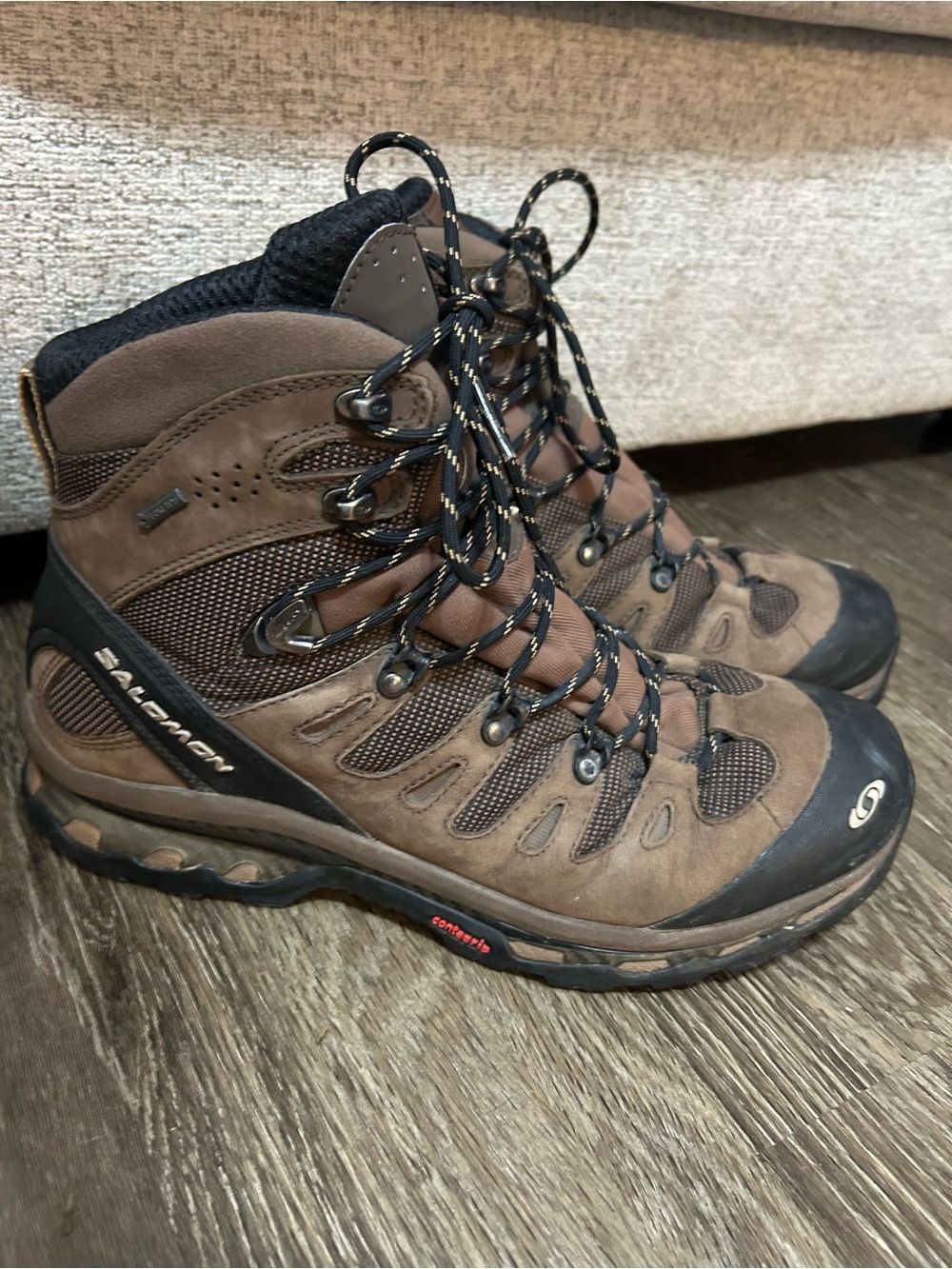 Salomon Quest 4D GTX Forces 2 Waterproof Goretex Hiking Boots Mens Sz 11